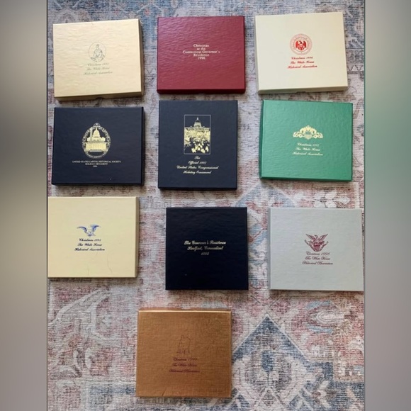 Assorted White House Historical Association Christmas Ornaments - Picture 1 of 14